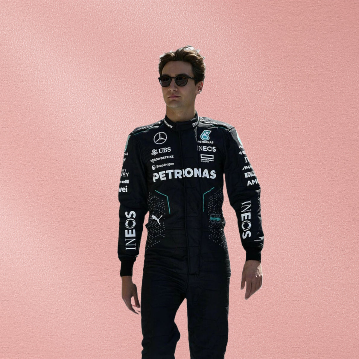 2024 George Russell Mercedes AMG F1 Racing Suit | Team Racewear