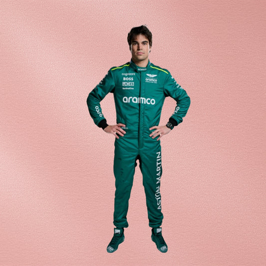 2024 Lance Stroll Aston Martin F1 Racing Suit | Team Racewear