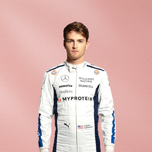 2024 Williams F1 Logan Sargeant Driver Race Suit | Racing Apparel