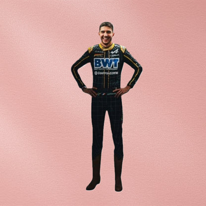 2024 Esteban Ocon Alpine Austin Grand Prix F1 Race Suit