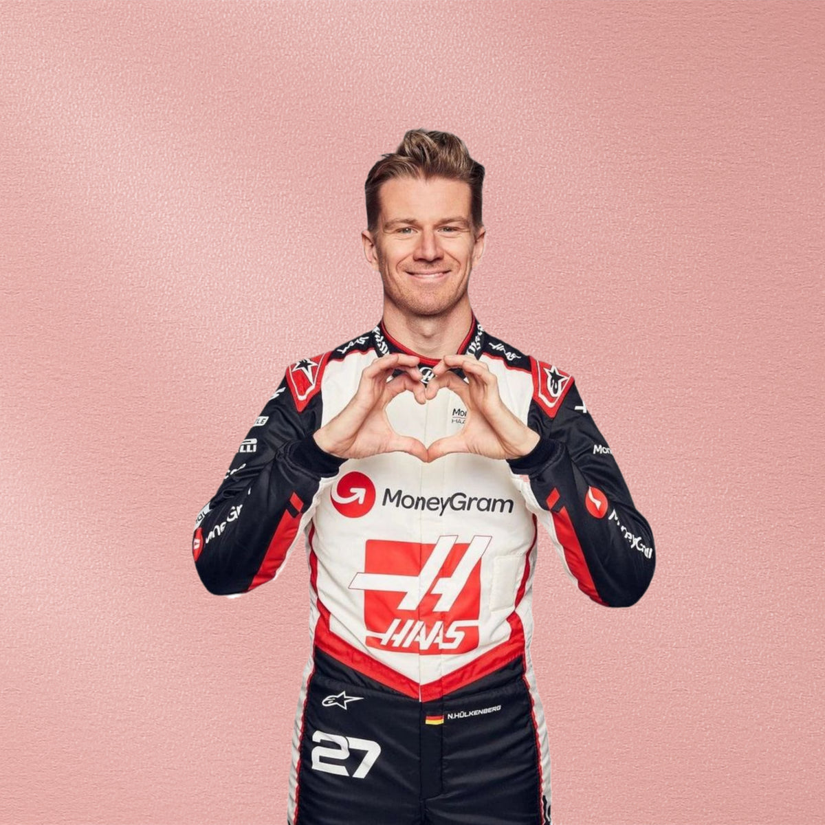 2024 Nico Hülkenberg Haas F1 Team Race Suit