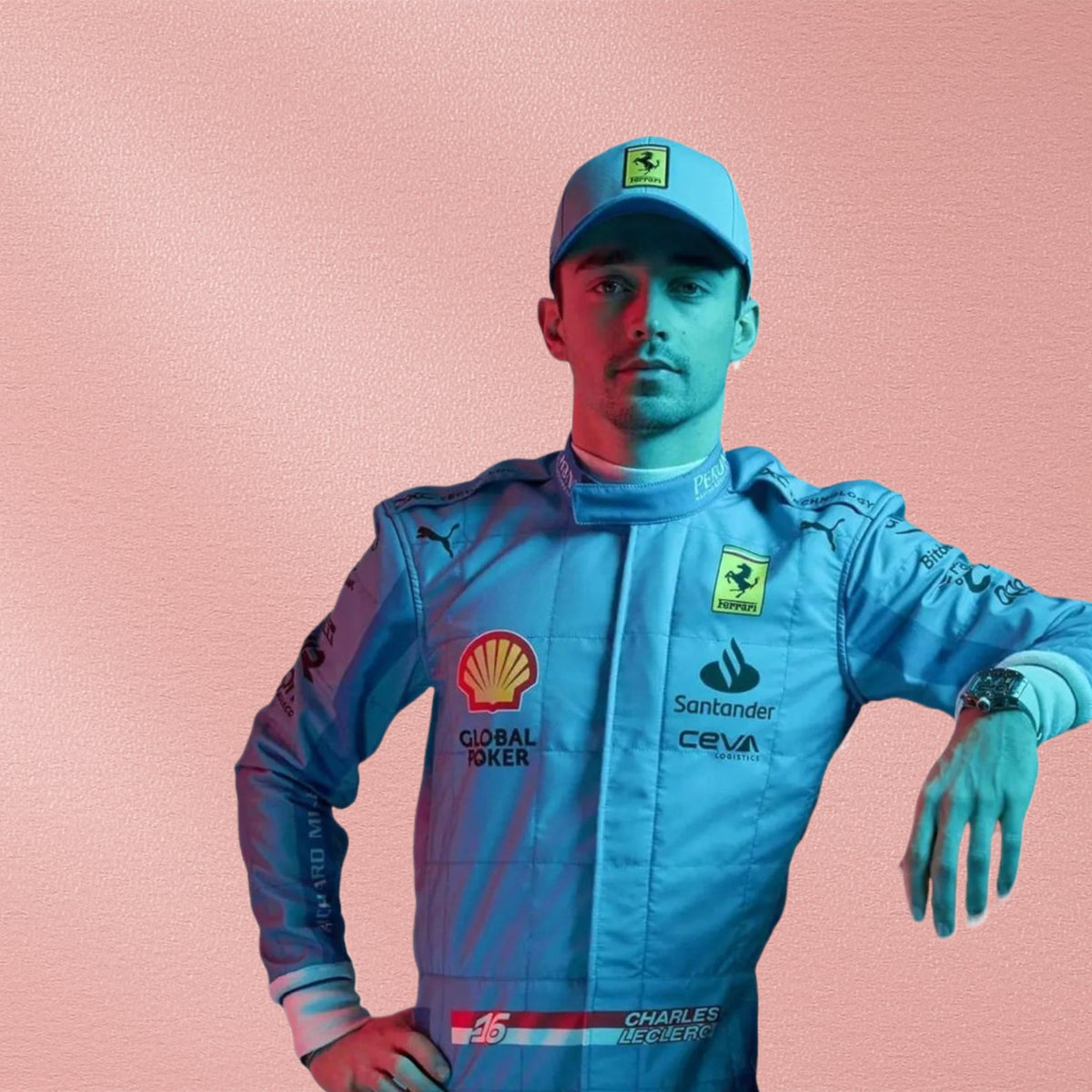 2024 Scuderia Ferrari F1 Miami Grand Prix Race Suit