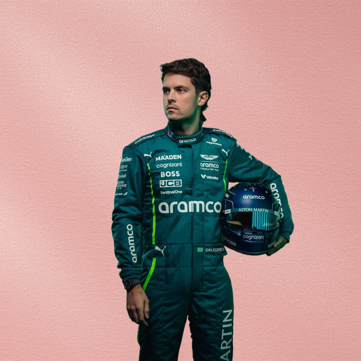 2025 Lance Stroll Aston Martin F1 Racing Suit | Racewear (Copy) Vorix Race Gears