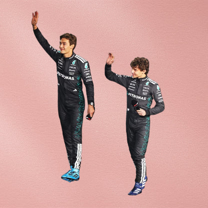 2025 George Russell Mercedes F1 Racing Suit | Formula 1 Racewear Vorix Race Gears