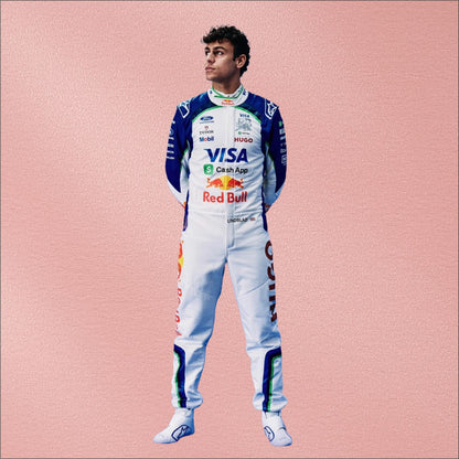 2026 Arvid Lindblad Red Bull Racing F1 Racing Suit – Formula 1 Racewear Vorix Race Gears