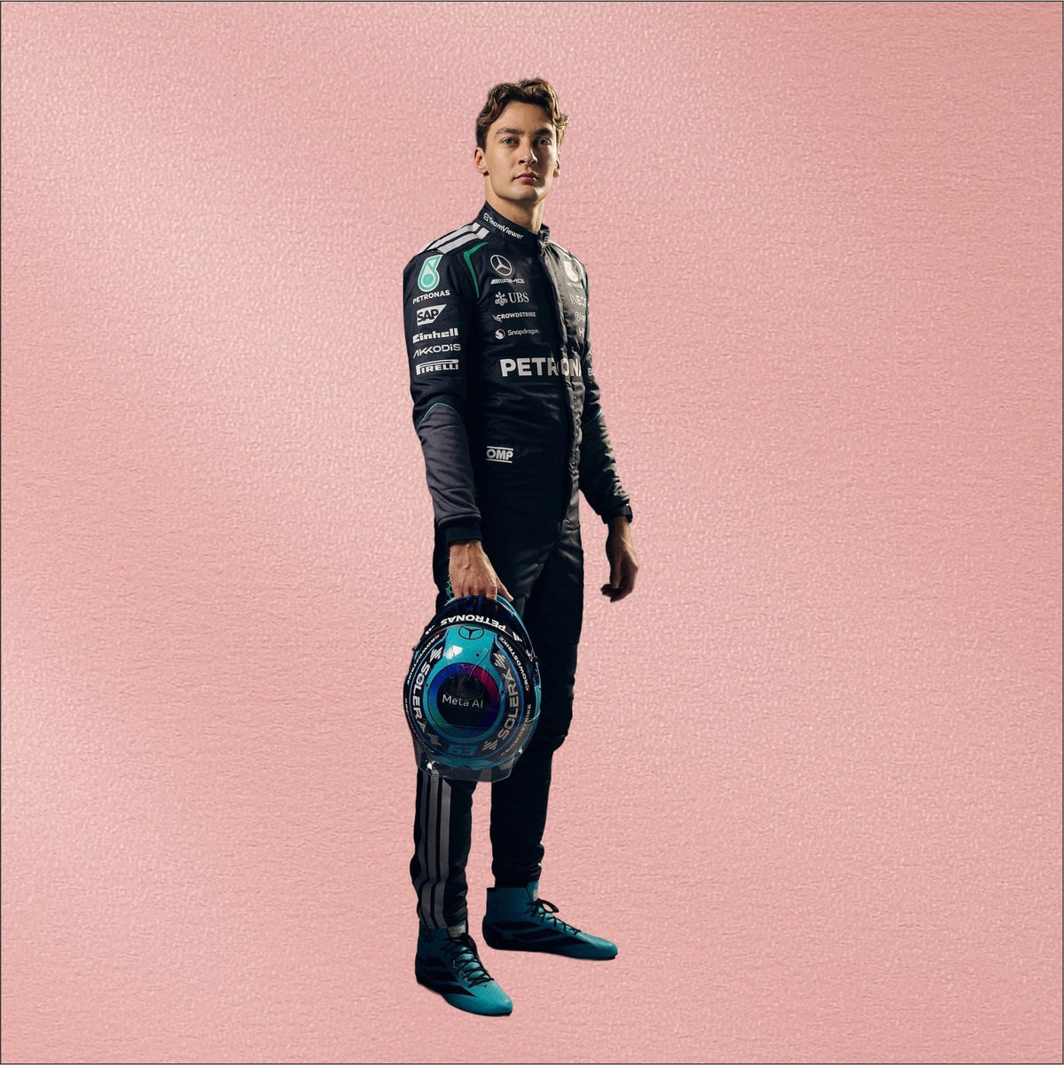 2026 George Russell Mercedes F1 Racing Suit | Racewear Vorix Race Gears