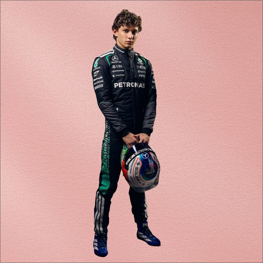 2026 Kimi Antonelli Mercedes F1 Racing Suit | Racewear Vorix Race Gears