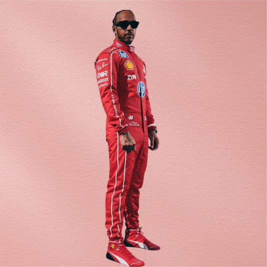 Lewis Hamilton 2026 Ferrari Monza GP Racing Suit – F1 Racewear