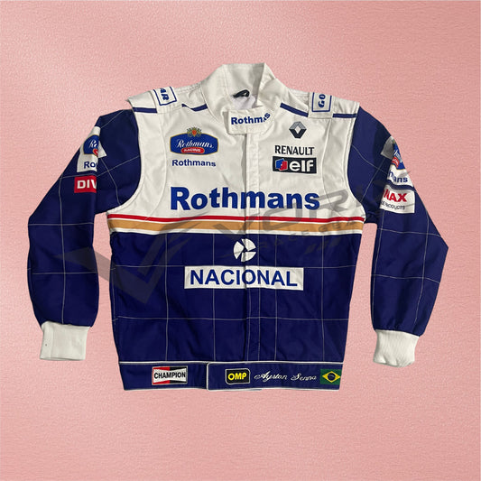 Ayrton Senna 1994 Williams Rothmans F1 Racing Jacket