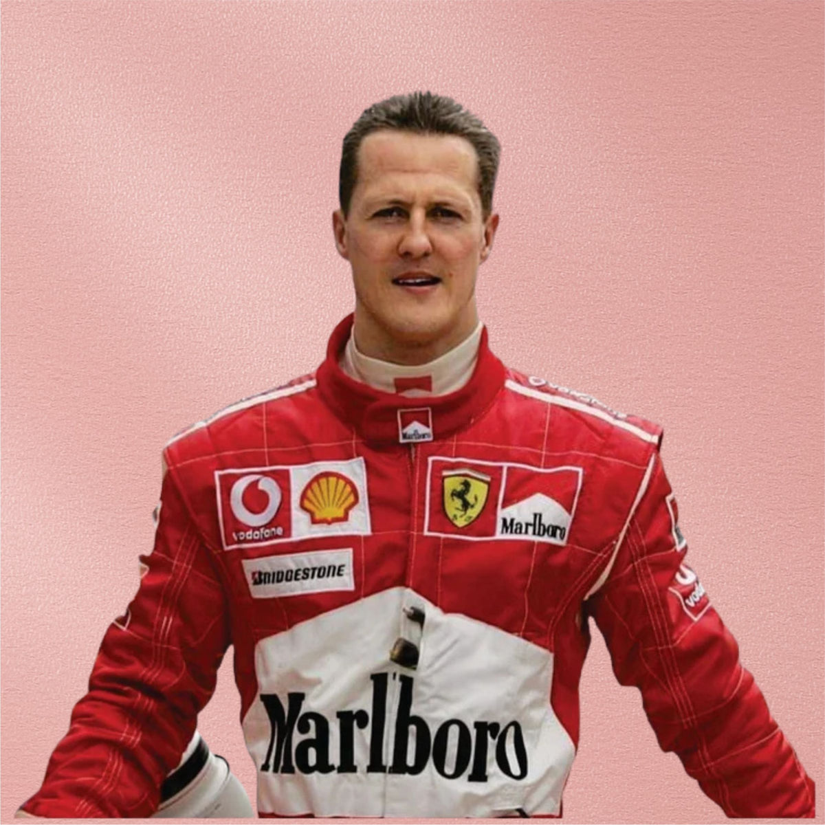 Michael Schumacher 2004 Ferrari Embroidered F1 Racing Suit