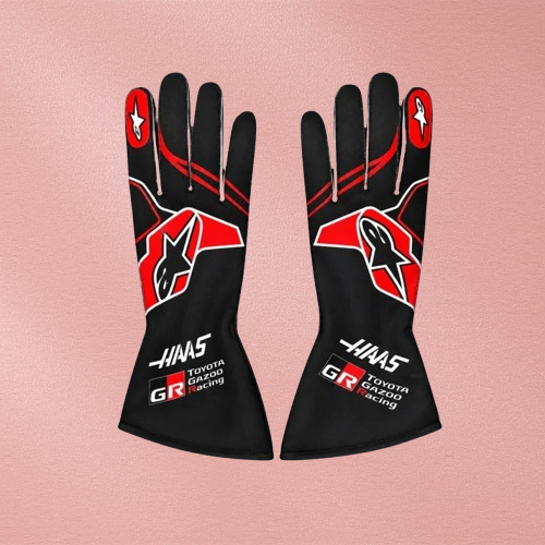 2026 Haas F1 Team Racing Gloves – Official Style Race Gear Vorix Race Gears