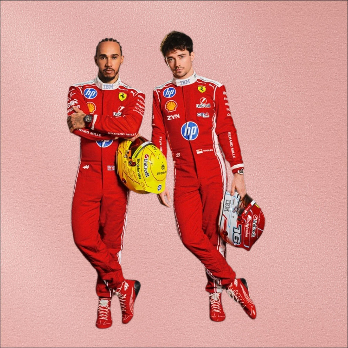 Scuderia Ferrari HP Formula 1 Racing Suit 2026 | Ferrari F1 Racewear