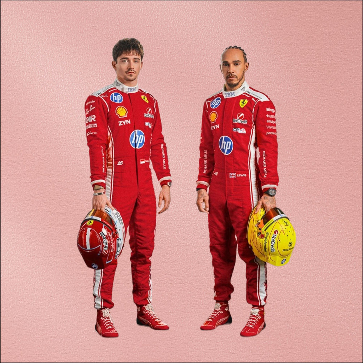 Scuderia Ferrari HP Formula 1 Racing Suit 2026 | Ferrari F1 Racewear