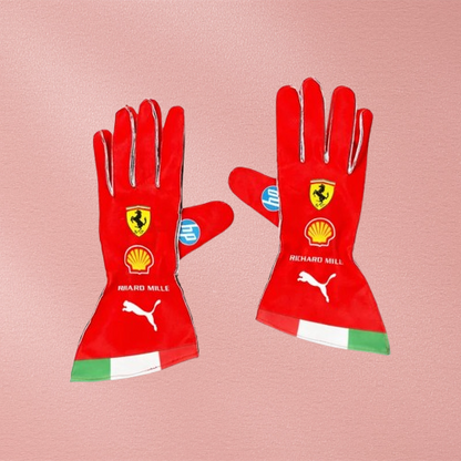 Scuderia Ferrari GP 2026 F1 Racing Gloves – Premium Performance Gear Vorix Race Gears