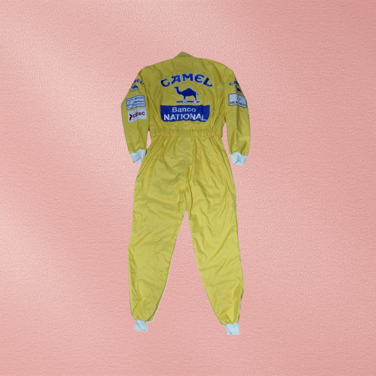 Ayrton Senna Signed Lotus 1987 F1 Replica Embroidered Racing Suit