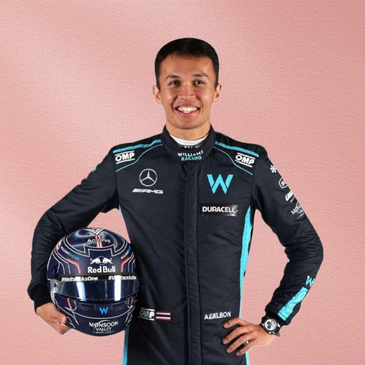 2022 New Alexander Albon Williams Racing F1 Race Suit | Formula 1 Vorix Race Gears