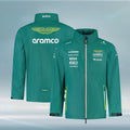 Aston Martin Aramco Cognizant F1 2025 Team Rain Jacket