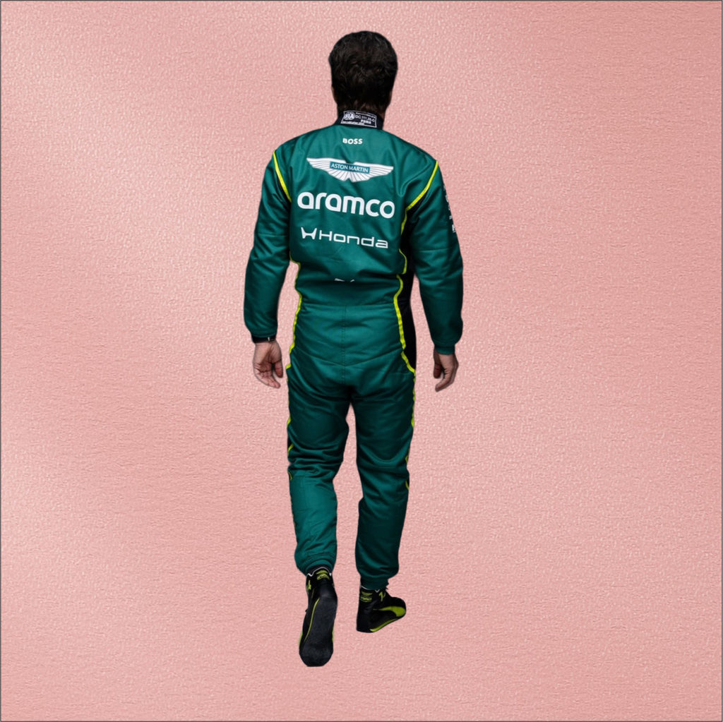 2026 Aston Martin Aramco Formula 1 Racing Suit – F1 Team Apparel
