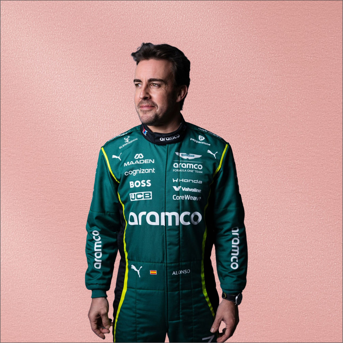 2026 Aston Martin Aramco Formula 1 Racing Suit – F1 Team Apparel