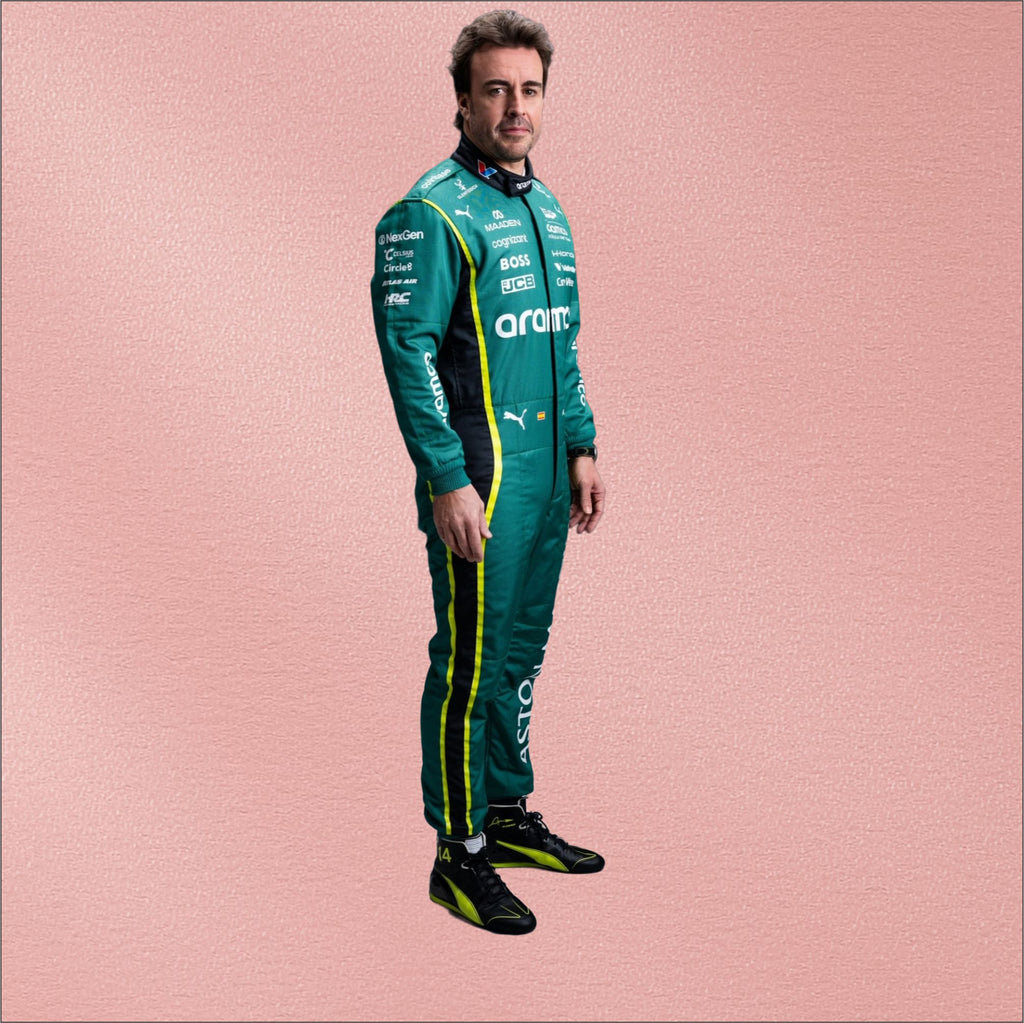 2026 Aston Martin Aramco Formula 1 Racing Suit – F1 Team Apparel