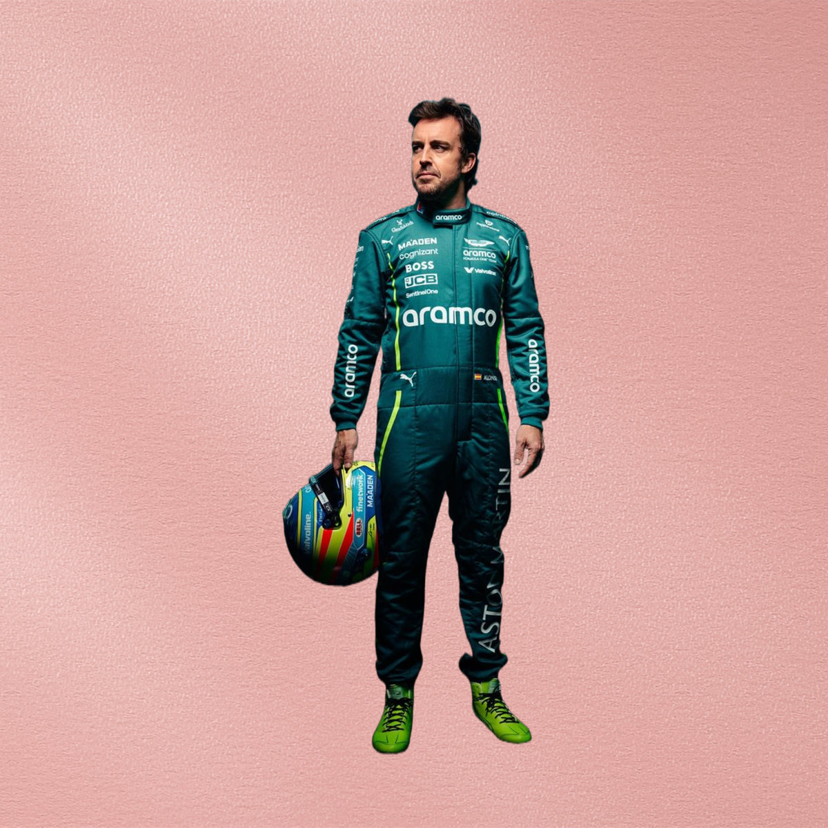 Aston Martin Aramco 2025 Formula 1 Race Suit – F1 Racing Wear