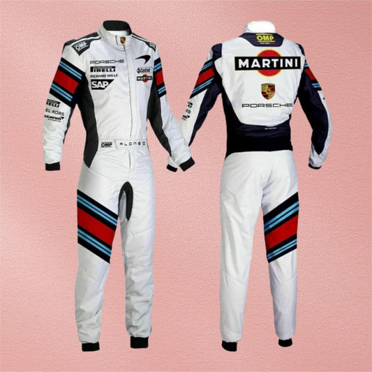 Martini 2021 F1 Kart Racing Suit – Formula 1 Style Racewear