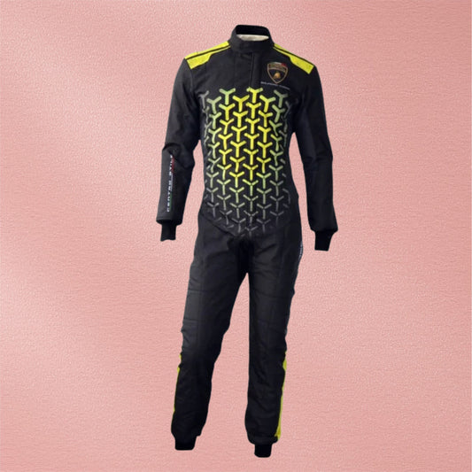 Lamborghini OMP Go Kart Overall – Racing Suit for Karting