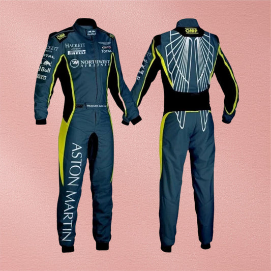 Aston Martin Go Kart Racing Suit – Premium Karting Racewear