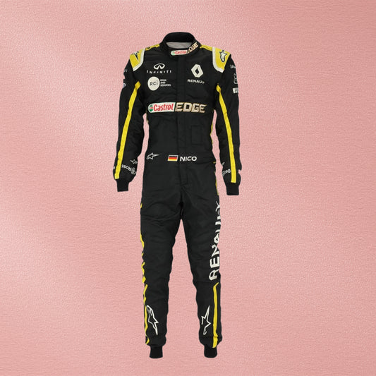 Carlos Sainz 2018 Renault F1 Racing Suit – Brazilian Grand Prix Driver Suit