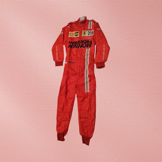 Charles Leclerc 2021 Ferrari F1 Race Suit – Scuderia Driver Suit