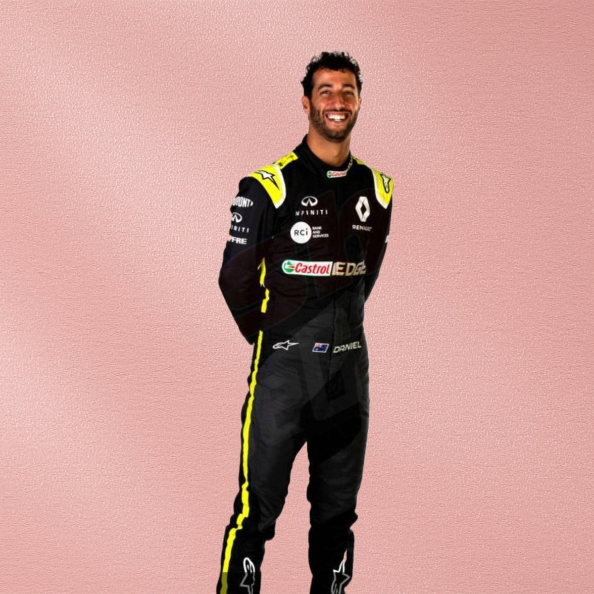2020 Daniel Ricciardo Renault F1 Race Suit | Formula 1 Racewear Vorix Race Gears
