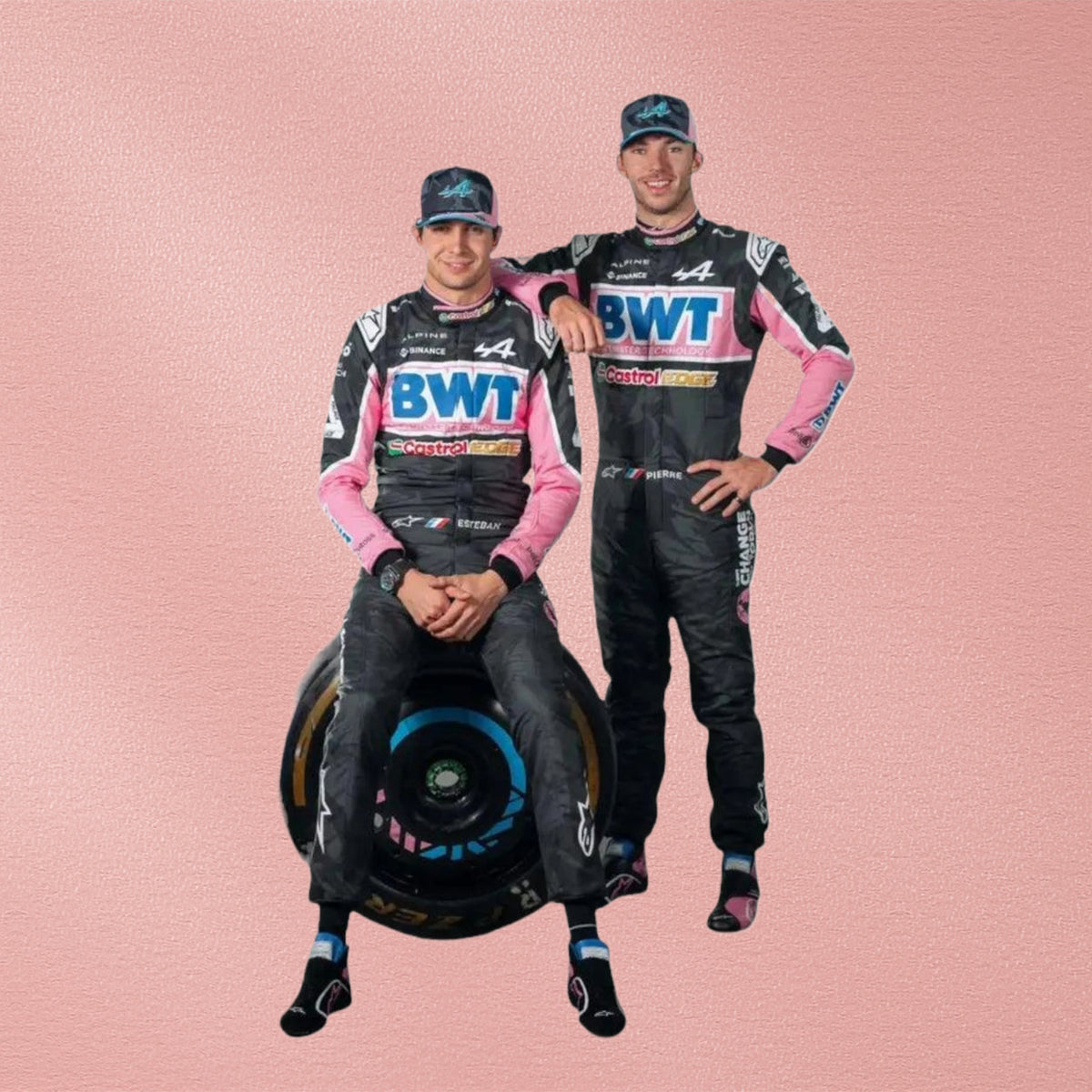 Esteban Ocon 2023 Alpine F1 Race Suit – Las Vegas GP Special Edition