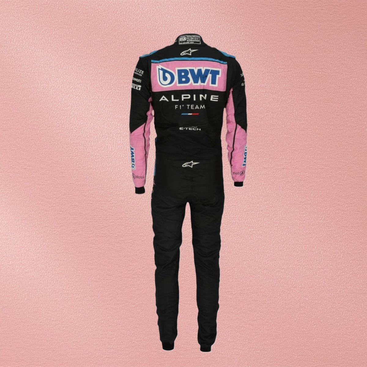 2023 Esteban Ocon BWT Alpine F1 Team Race Suit – Singapore GP Vorix Race Gears