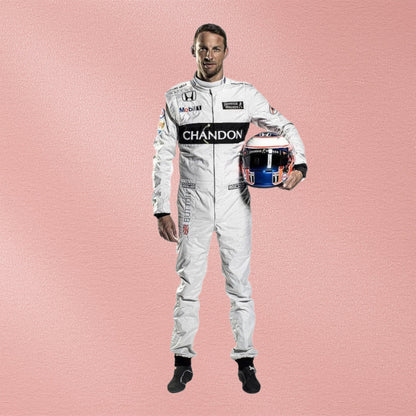 2016 Fernando Alonso McLaren F1 Team Race Suit | Formula 1 Racing Wear Vorix Race Gears