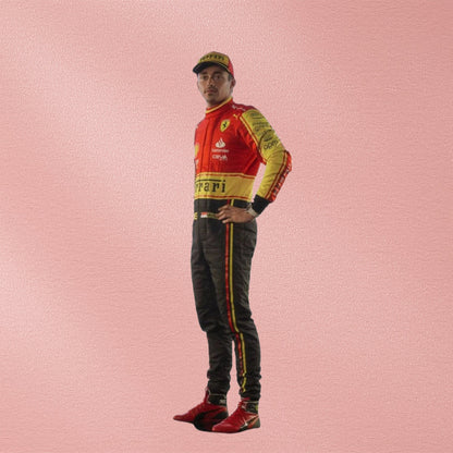 2023 Ferrari F1 Monza GP Special Edition Replica Race Suit Vorix Race Gears