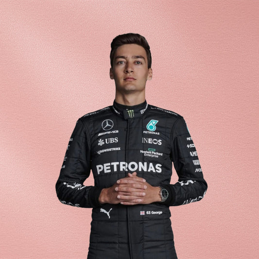 2023 George Russell Mercedes-AMG Petronas F1 Team Replica Race Suit Vorix Race Gears