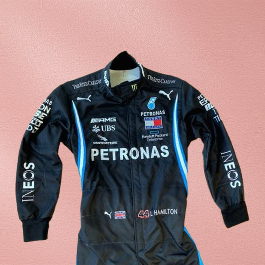 Lewis Hamilton 2020 Replica Racing Suit – Mercedes F1 Driver Suit