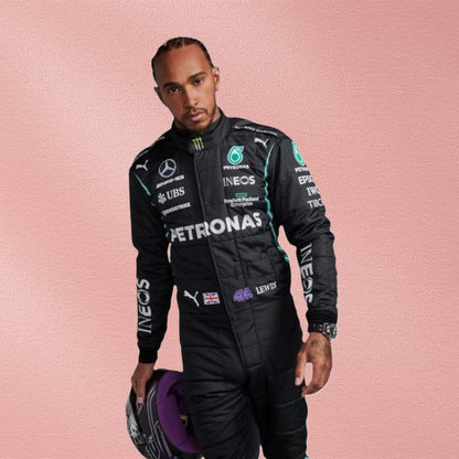 2020 Lewis Hamilton Mercedes-AMG Petronas F1 Race Suit | Formula 1 Racewear Vorix Race Gears