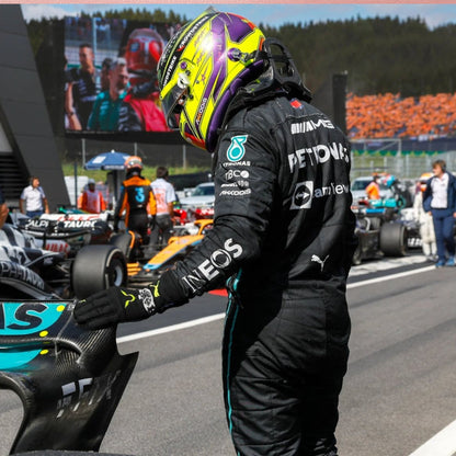 2022 Lewis Hamilton Mercedes-AMG Petronas F1 Team Replica Race Suit Vorix Race Gears