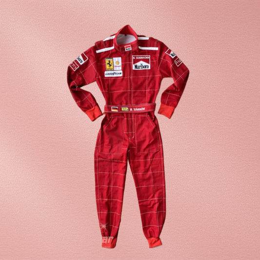 Michael Schumacher 1996 Ferrari F1 Embroidered Racing Suit
