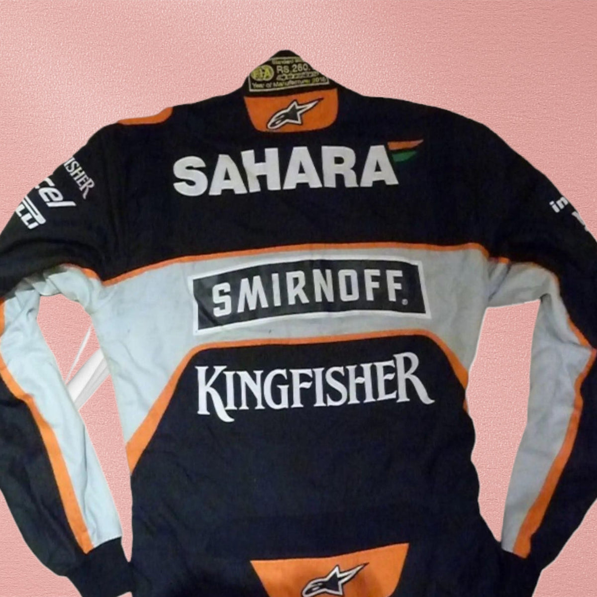 2016 Nico Hülkenberg Sahara Force India F1 Race Suit | Formula 1 Racewear Vorix Race Gears