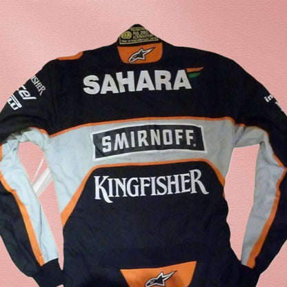 2016 Nico Hülkenberg Sahara Force India F1 Race Suit | Formula 1 Racewear Vorix Race Gears