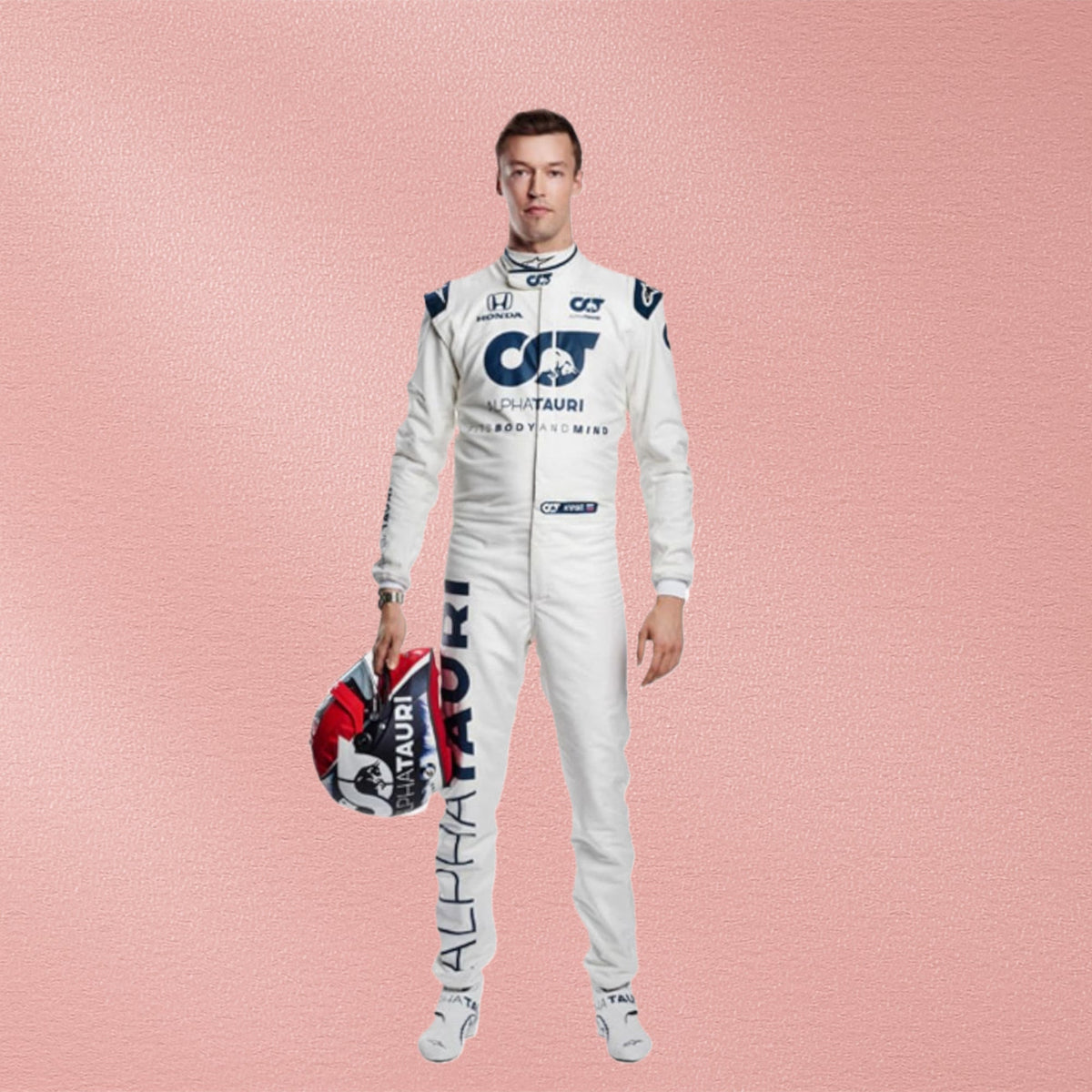 2020 Pierre Gasly AlphaTauri Abu Dhabi GP Race Suit | F1 Racewear Vorix Race Gears