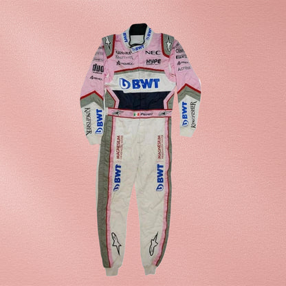 Sergio Perez 2018 Sahara Force India F1 Race Suit Replica