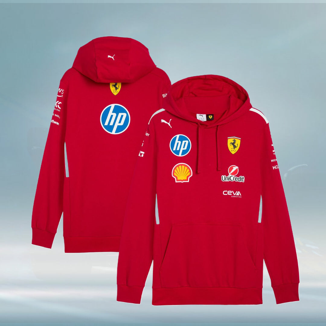 Scuderia Ferrari 2025 Team Hooded Sweat