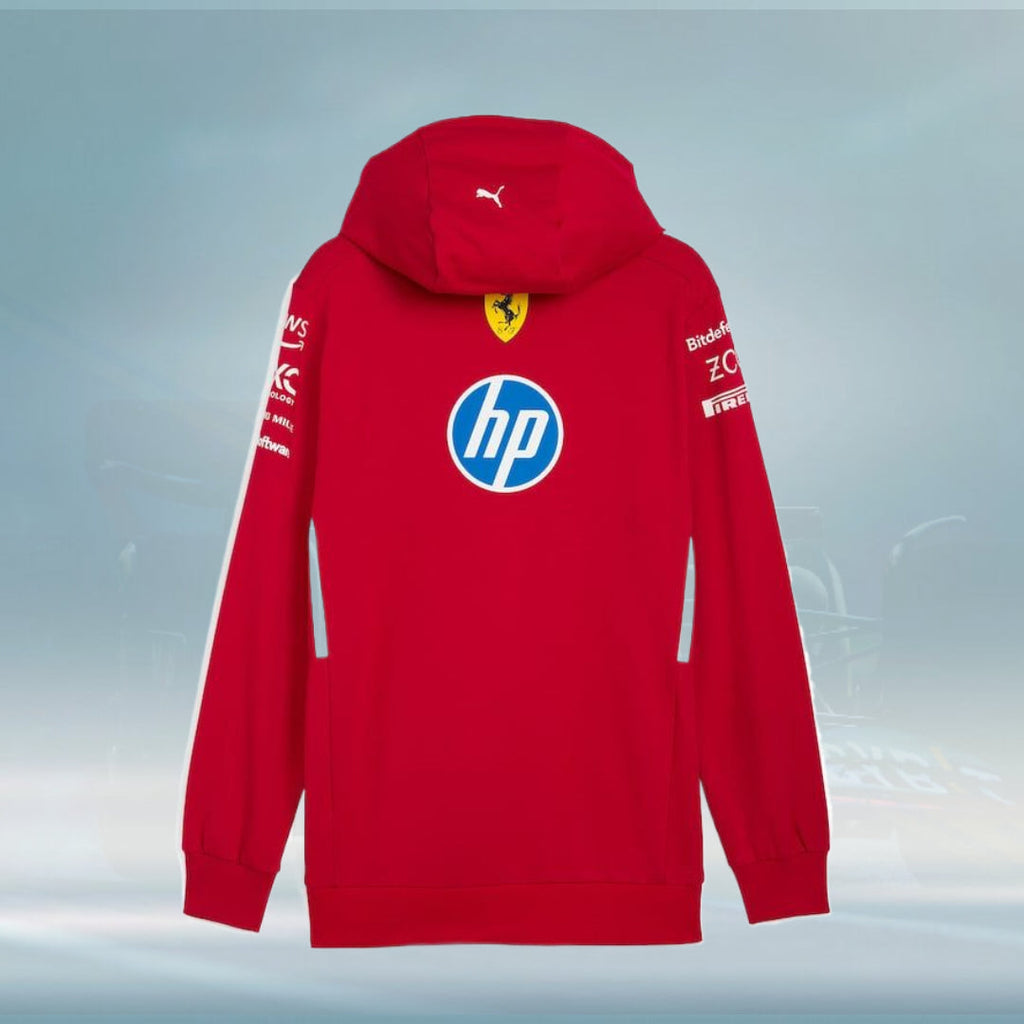 Scuderia Ferrari 2025 Team Hooded Sweat