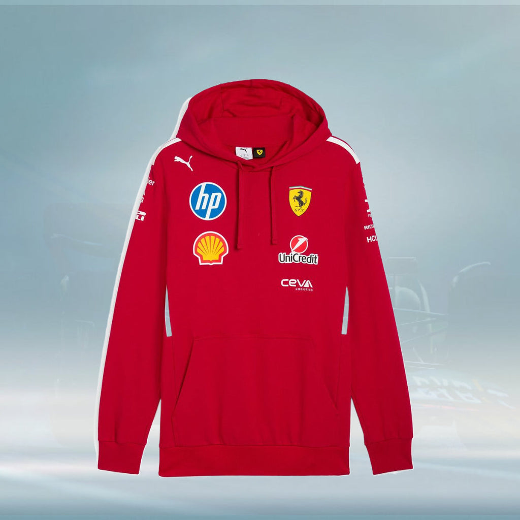Scuderia Ferrari 2025 Team Hooded Sweat