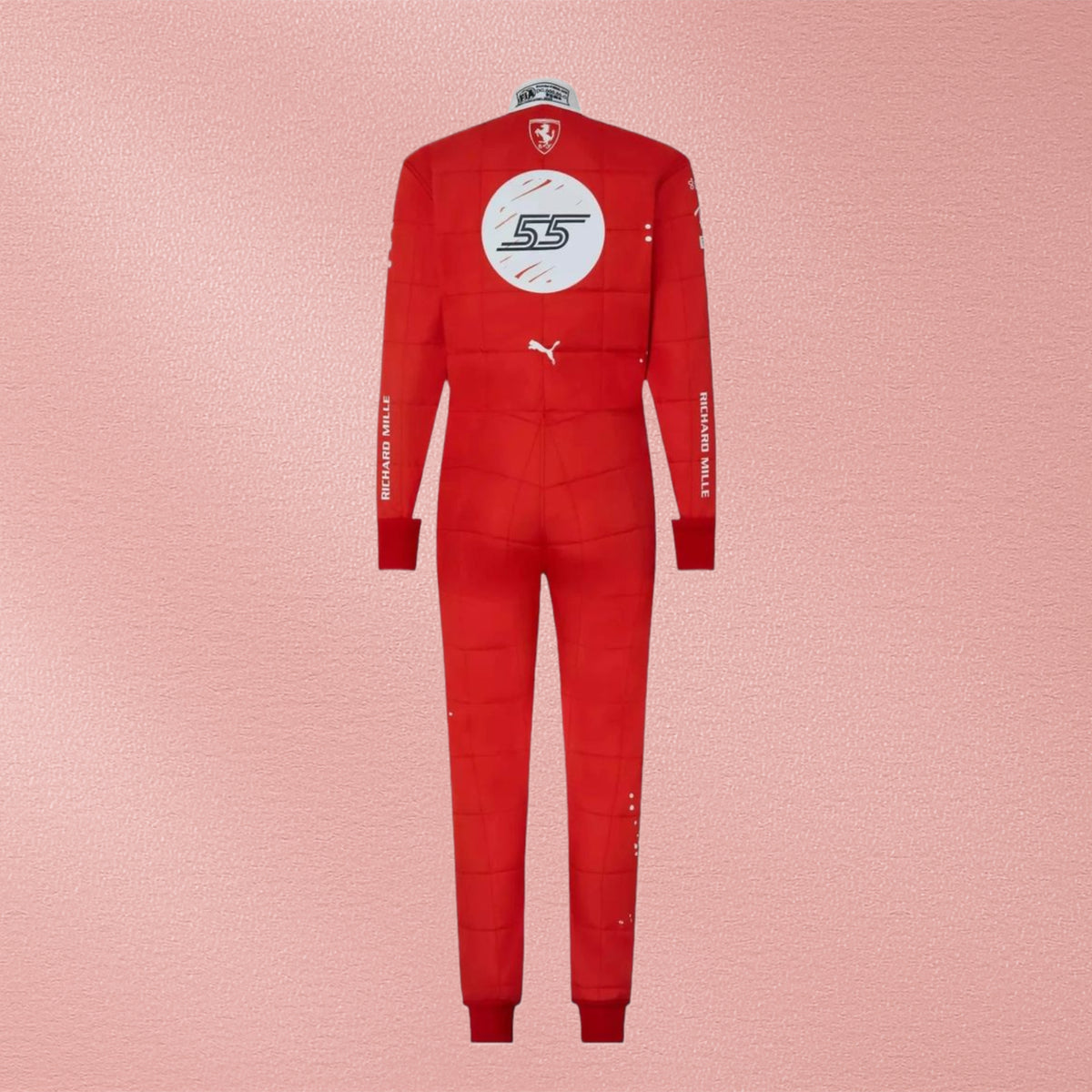 Ferrari Leclerc Sainz 2023 Las Vegas GP Special Edition Race Suit