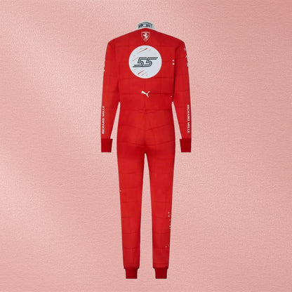 Ferrari Leclerc Sainz 2023 Las Vegas GP Special Edition Race Suit