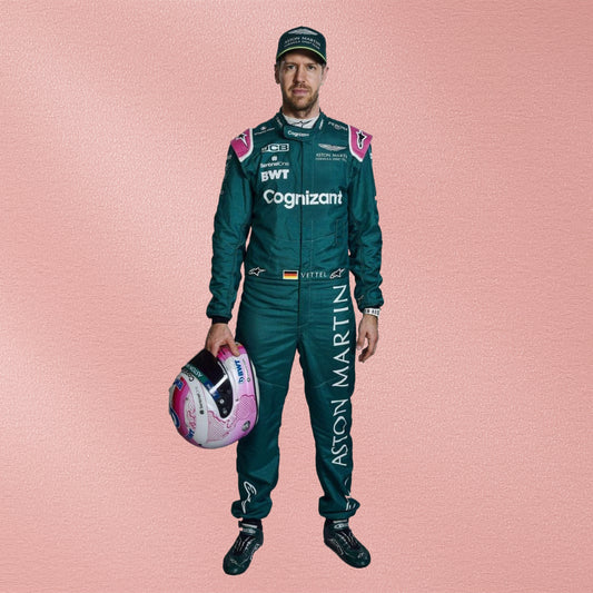 Sebastian Vettel Aston Martin F1 2021 Driver Race Suit Replica